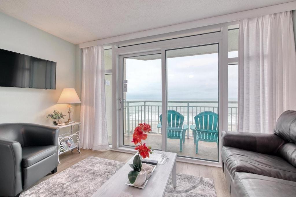 Вилла 2501 S Ocean Blvd, 0407 - Ocean Front Sleeps 6 Миртл-Бич Экстерьер фото