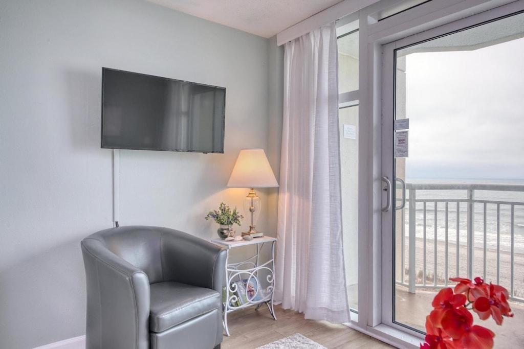 Вилла 2501 S Ocean Blvd, 0407 - Ocean Front Sleeps 6 Миртл-Бич Экстерьер фото